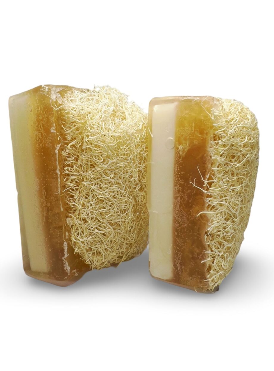 Kabak Lifli Ballı Doğal Eşek Sütü Sabunu El Yapımı 125 gr