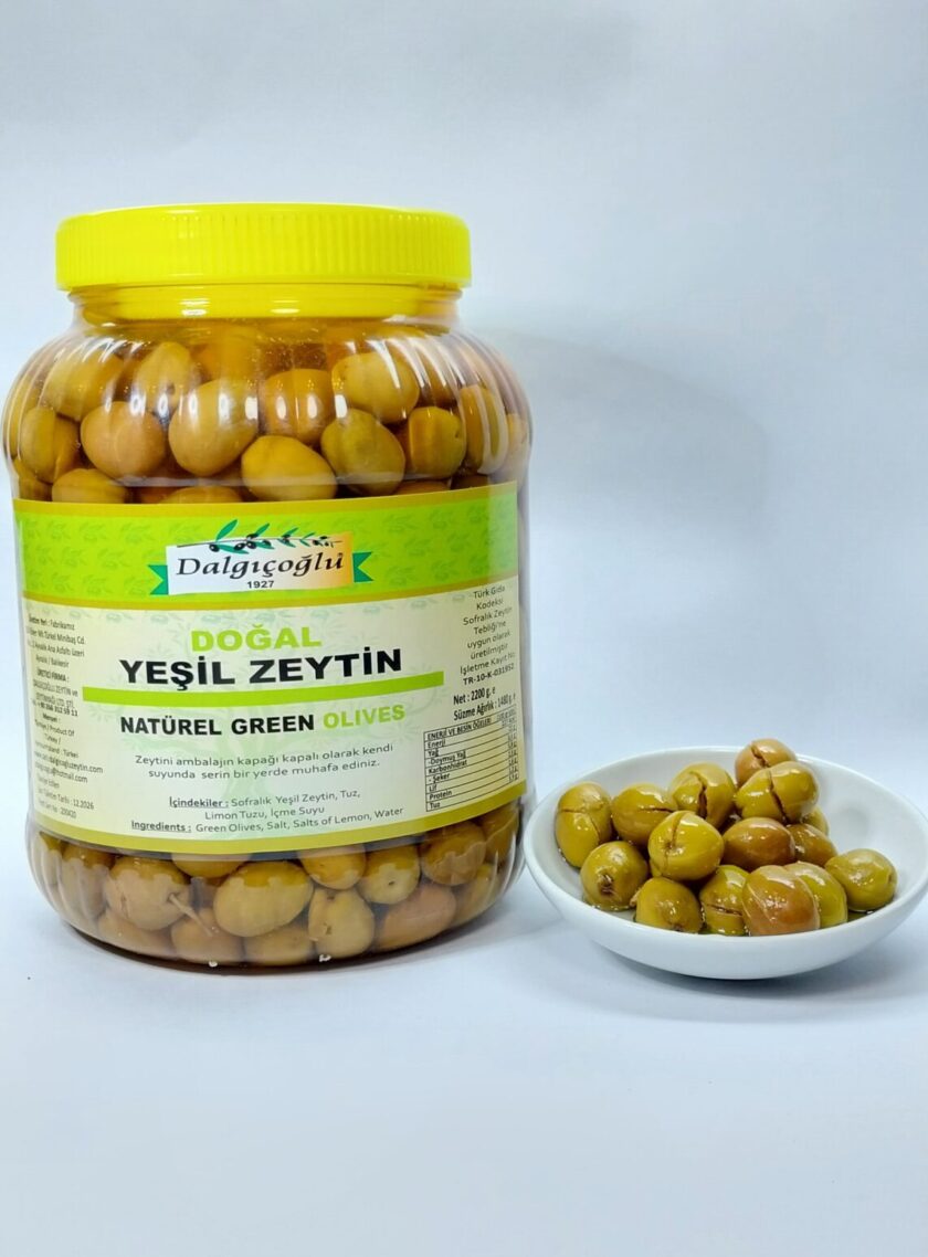 – Taze Kırma Ayvalık Yeşil Zeytin 2000 cc