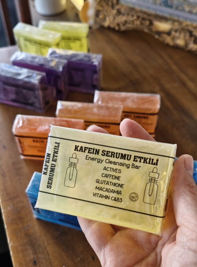 Kafein Serumlu Kojik Asit Sabunu 110 gr