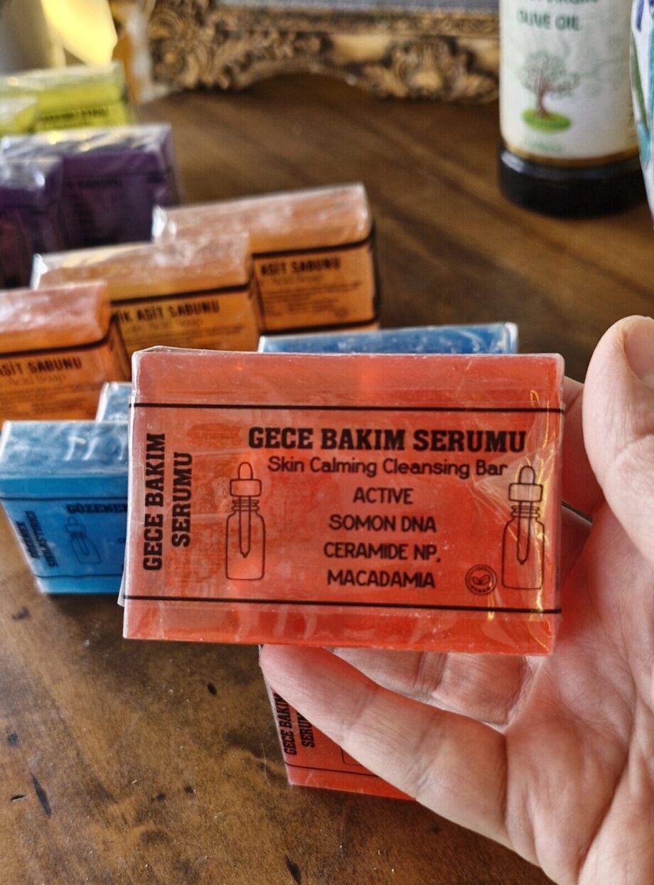 Serumlu Gece Bakım Kojik Asit Sabunu 110 gr