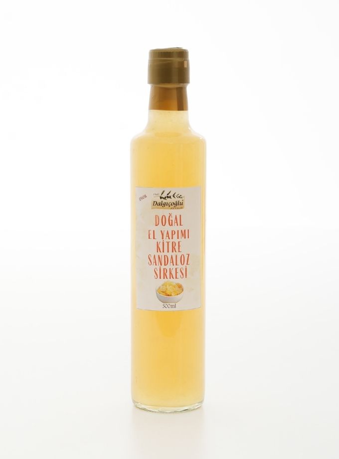 Kitre Sandaloz Sirkesi Doğal El Yapımı 500 ml