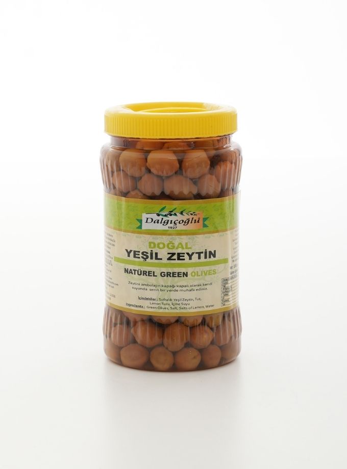 Pembe Zeytin Ayvalık Yeşil Zeytin Al Yanak 1000 cc