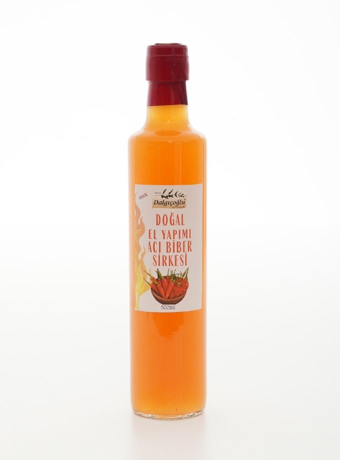 Acıbiber Sirkesi Doğal El Yapımı 500 ml